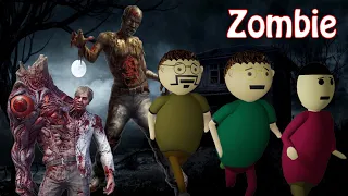 Zombie Horror Story Part 1 | Animated Horror Video | Gulli Bulli | Make Joke Of Horror