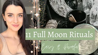 11 Full Moon Rituals To Make The Most Out of it’s Energy 🌕