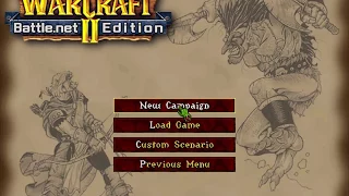 Warcraft 2: Tides of Darkness - Full Orc Campaign Gameplay & Story (Walkthrough / Speedrun)