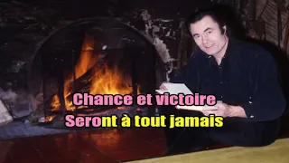 KARAOKÉ Alain Barrière  Tu Seras Un Homme Mon Fils Création JP Dévoc Eric Drallacire