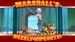 Marshall's Weekly Wipeouts (Pups Save a Chicken of the Sea)