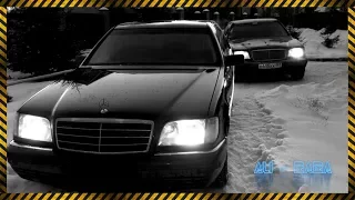 ТЕСТИРУЕМ 2 ЛЕГЕНДЫ. MERCEDES W140 и  MERCEDES G63