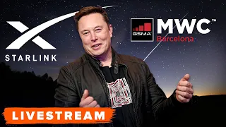 WATCH: Elon Musk discuss Starlink Internet at MWC 2021 - Livestream