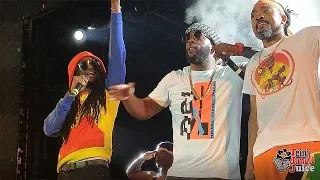 Machel Montano, Skinny Fabulous and Bunji Garlin - Famalay Live at OUT in South (Trinidad Carnival)