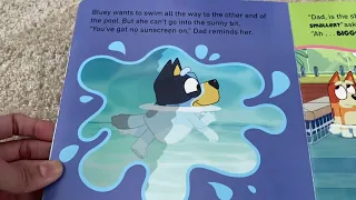 Bluey The Pool - Read Aloud Books For Children and Toddler