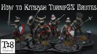 Turnip28 Brutes Part 1 Kitbashing! #turnip28 #kitbash #wargames