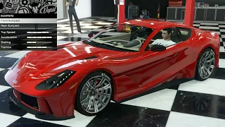 GTA 5 - Past DLC Vehicle Customization - Grotti Itali GTO (Ferrari 812 Superfast)