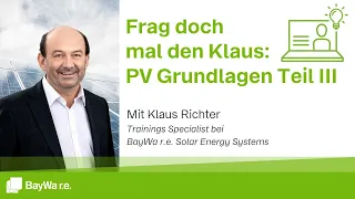 Das muss man zu PV-Montagesystemen wissen! Frag doch mal den Klaus – Montagesystem novotegra