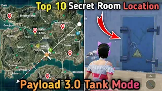 Where To find Metal Secret Room In Payload 3.0 Tank Mode || BGMI 2.7 Update ||