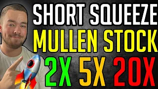 IS A HUGE MULLEN SHORT SQUEEZE COMING?!MULN STOCK NEWS.