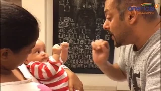 Salman Khan boxing with nephew Ahil cutely, Watch video| Oneindia News