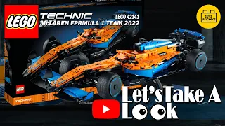 LEGO Technic McLaren Formula 1 Race Car 42141 Let’s take a look Review Images