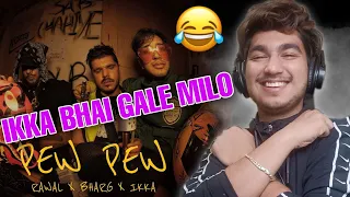 IKKA KA VERSE 🔥 RAWAL x Bharg x IKKA - PEW PEW! | REACTION | PROFESSIONAL MAGNET |