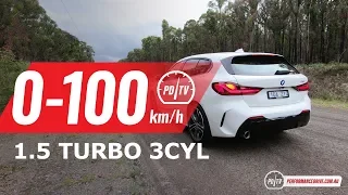 2020 BMW 118i M Sport 0-100km/h & engine sound