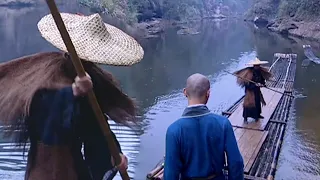 [Martial Arts Action] Skilled Boatman Defeated with a Single Move by an Unassuming Monk