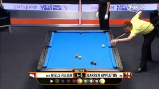 Niels Feijen vs Darren Appleton FINALS   2013 World Pool Masters 9ball