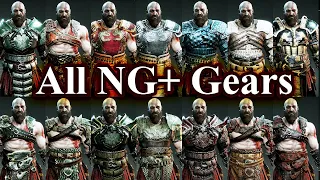 God of War - All New Game Plus Maxed Perfect Gears & Stats