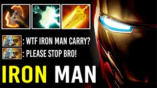 SUPER CARRY IRON MAN IS BACK! First Item Battle Fury Counter Lancer Like a Boss 7.26 New Meta Dota 2