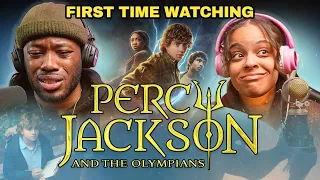 WATCHING PERCY JACKSON and the Olympians | First Time Reaction & Review!!! WHO IS YOUR DADDY!?! 1X1