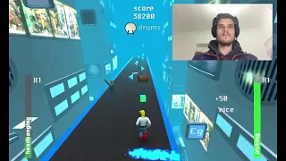 Guitar Hero + Temple Run = Music Boy 3D Game (made in Godot Engine)