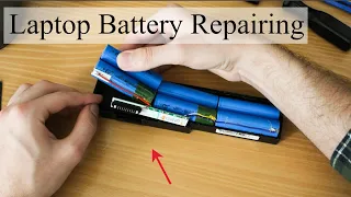 How to repair laptop battery, renew laptop battery, laptop battery reuse