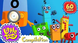 Summer Compilation for Kids ☀️🌊 | Numberblocks & Alphablocks | @LittleZooTV