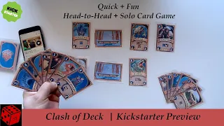 Kickstarter Preview | Clash of Deck (Free to Play Game)