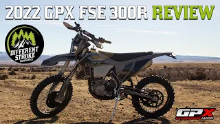 2022 GPX FSE 300R Review | Riding Footage and Overall Thoughts | Different Stroke Motorsports