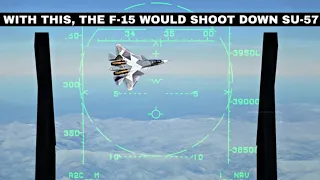 With This, F-15 Can Easily Kill Su-57 Of Russia #shorts