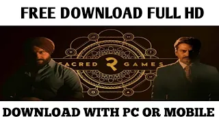 SACRED GAMES SEASON 2 FULL EPISODES | FULL HD FREE | DOWNLOAD ANDROID OR PC