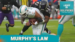 Murphy's Law Strikes Down Dolphins As Miami Loses Much More Than Just Game In Week 17