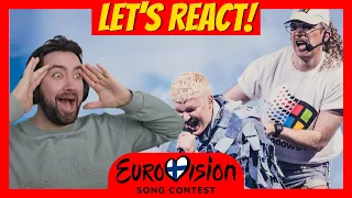 Let's React! | Windows95man - No Rules! | Finland Eurovision 2024