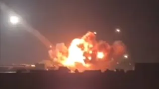 Strike of 4 Russian Kalibr missiles on the Yuzhmash plant of Ukraine