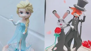 Exquisite Clay Figure | Princess Elsa | Zootropolis | Creative Handwork DIY