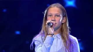 The Voice Junior- Best Blinds - Katrine Performs