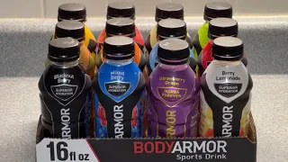 Trying All 12 BODYARMOR Flavors