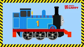 ❄️🚂🚃🏔️ Game - Thomas and Friend ❄️🚂🚃🏔️#303 Game Train Labo Brick Train