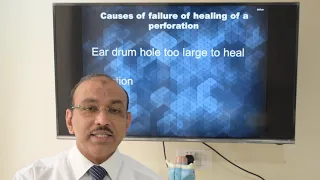 Traumatic ear drum hole / perforation. (English) Patient teaching programme