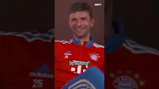 Thomas Muller had an epic comeback 😂 #shorts