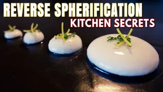 SPHERIFICATION SPOON | REVERSE SPHERIFICATION Like a Pro Chef!