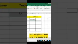 Cara Membuat Kolom Tanda Tangan Daftar Hadir di Excel