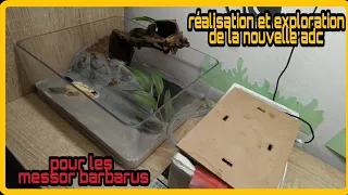 Réalisation et exploration de la nouvelle adc des messor barbarus