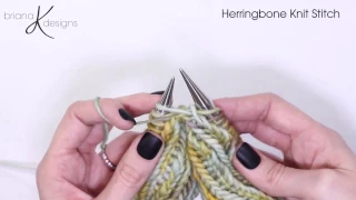 Herringbone Knit Stitch