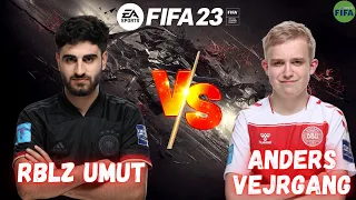 ANDERS VEJRGANG VS RBLZ UMUT - FIFA 23 / FINAL KOENISCH CUP / FUT 23 | PRÓ VS PRÓ