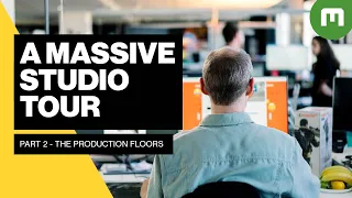 A Massive Game Studio Tour - Part 2 (The production floors)