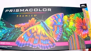 Карандаши Prismacolor Premier 150 распаковка, обзор, выкраска