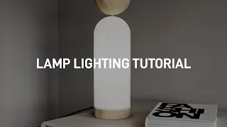 KeyShot: How To Render A Lamp With Lighting