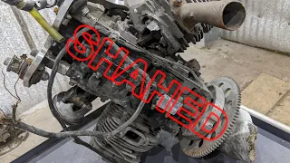 Двигатель со сбитого SHAHED 136 "ДРОН КАМИКАДЗЕ ШАХИД" (что внутри? Из чего собран?)