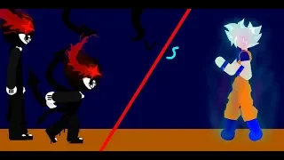 Bendy Vs Goku (BATIM Vs Dragon Ball Super) (Pivot animation)