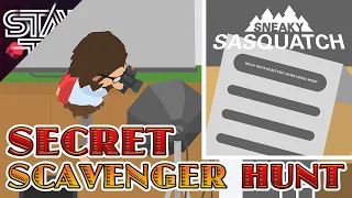 The SECRET Scavenger Hunt in SNEAKY SASQUATCH